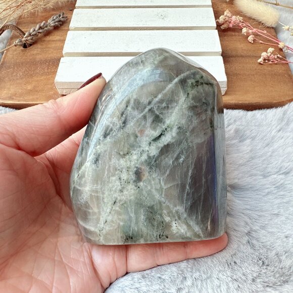 Beautiful Small Labradorite Free Form - Picture 7 of 9